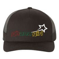 Yaa Baby Ghana Girl Star Yupoong Adult 5-Panel Trucker Hat