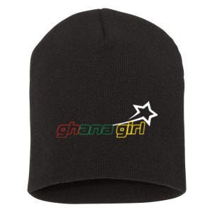 Yaa Baby Ghana Girl Star Short Acrylic Beanie