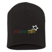 Yaa Baby Ghana Girl Star Short Acrylic Beanie