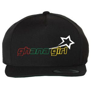 Yaa Baby Ghana Girl Star Wool Snapback Cap