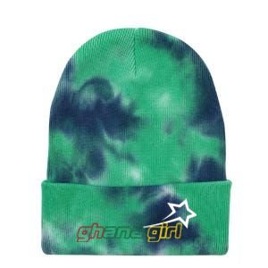 Yaa Baby Ghana Girl Star Tie Dye 12in Knit Beanie