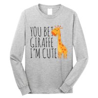 You Bet Giraffe IM Cute New Baby Funny Baby Long Sleeve Shirt