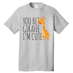 You Bet Giraffe IM Cute New Baby Funny Baby Tall T-Shirt