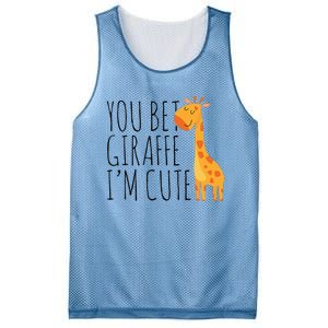 You Bet Giraffe IM Cute New Baby Funny Baby Mesh Reversible Basketball Jersey Tank