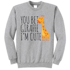 You Bet Giraffe IM Cute New Baby Funny Baby Sweatshirt