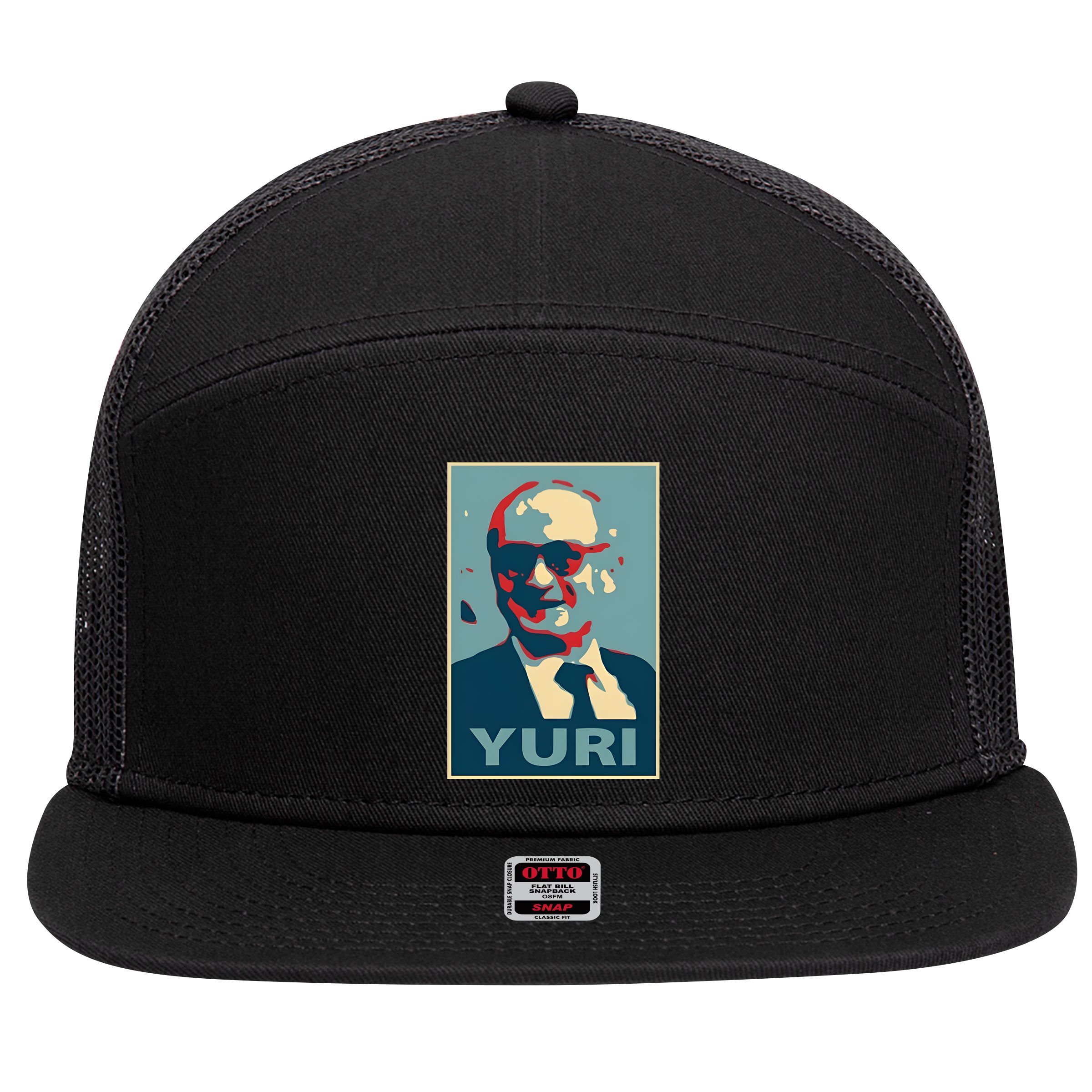 Yuri Bezmenov Hope 7 Panel Mesh Trucker Snapback Hat