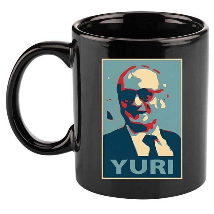 Yuri Bezmenov Hope 11oz C Handle Ceramic Mug