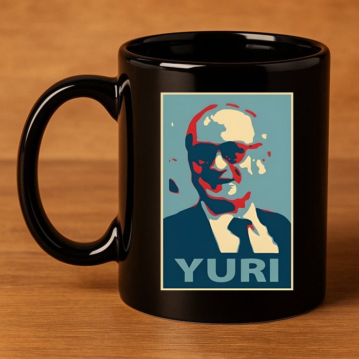 Yuri Bezmenov Hope 11oz C Handle Ceramic Mug