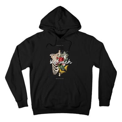 Yahweh Breathe In Breath Out Tall Hoodie