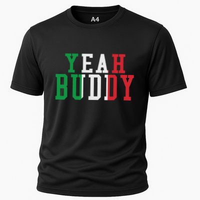 Yeah Buddy Italian Flag Colors Performance Shirt