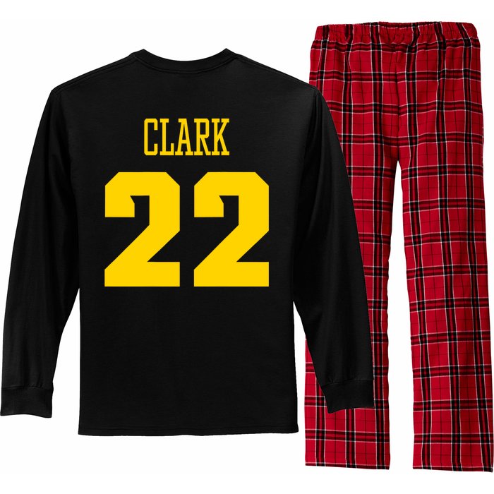 You Break It You Own It Clark 22 Iowa  Long Sleeve Pajama Set