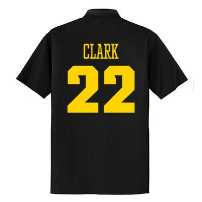 You Break It You Own It Clark 22 Iowa  Dry Zone Grid Polo