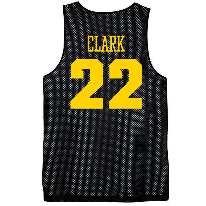 You Break It You Own It Clark 22 Iowa  Mesh Reversible Basketball Jersey Tank