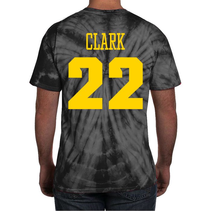 You Break It You Own It Clark 22 Iowa  Tie-Dye T-Shirt