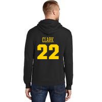 You Break It You Own It Clark 22 Iowa  Tall Hoodie