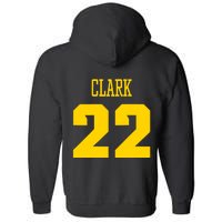 You Break It You Own It Clark 22 Iowa  Full Zip Hoodie