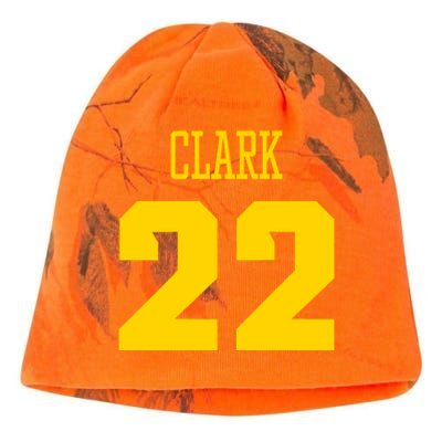 You Break It You Own It Clark 22 Iowa  Kati - Camo Knit Beanie