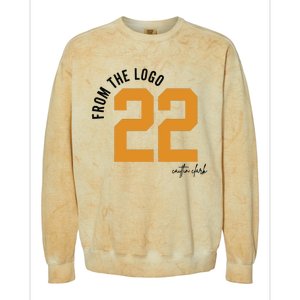 You Break It You Own It From The Logo 22 Colorblast Crewneck Sweatshirt