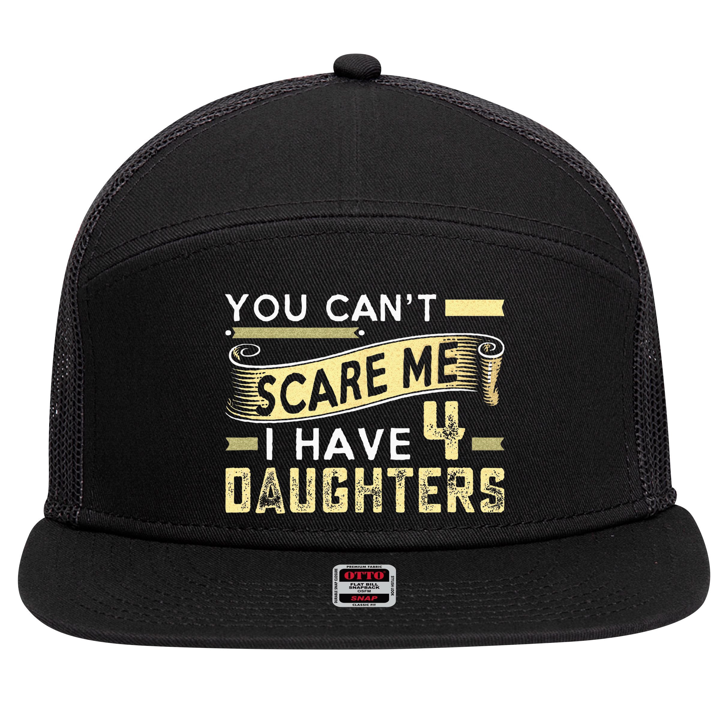 Your Birdfeeder Is Empty Funny Squirrel Lover Rodent 7 Panel Mesh Trucker Snapback Hat