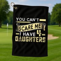 Your Birdfeeder Is Empty Funny Squirrel Lover Rodent Golf Towel