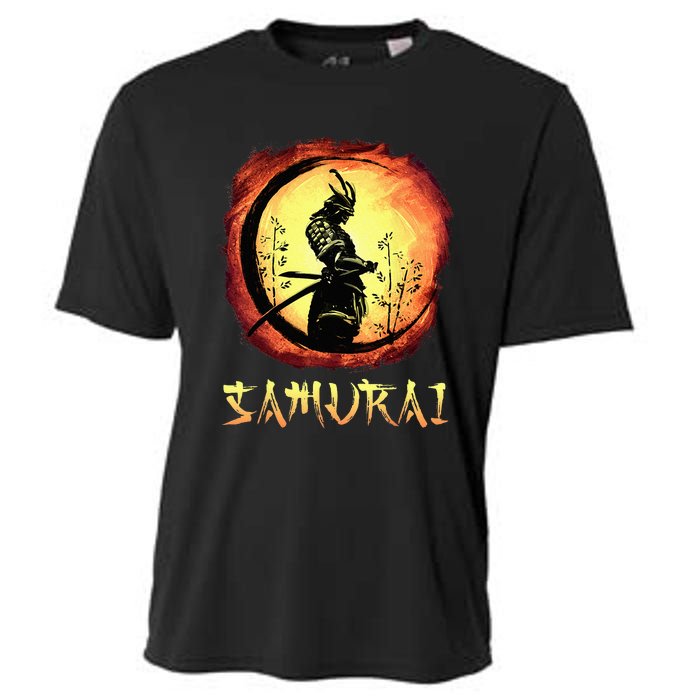 Yasuke Black Japanese Samurai Bushido Warrior Japan Katana Cooling Performance Crew T-Shirt