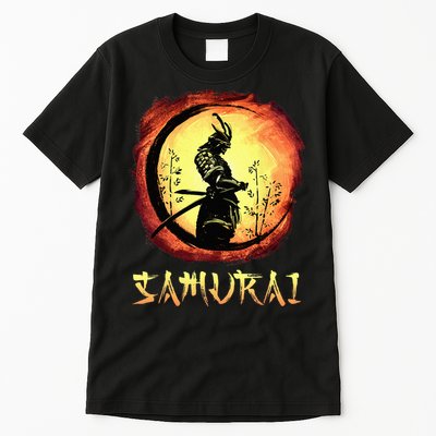 Yasuke Black Japanese Samurai Bushido Warrior Japan Katana Tall T-Shirt