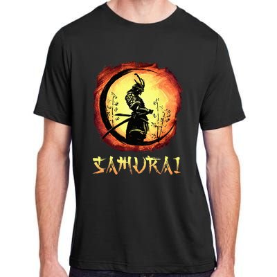 Yasuke Black Japanese Samurai Bushido Warrior Japan Katana Adult ChromaSoft Performance T-Shirt