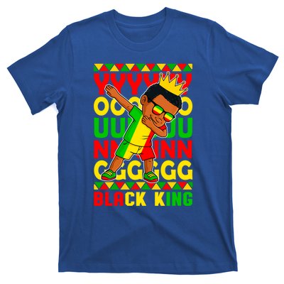 Young Black King Melanin African Juneteenth 1865 Gift T-Shirt