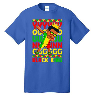 Young Black King Melanin African Juneteenth 1865 Gift Tall T-Shirt