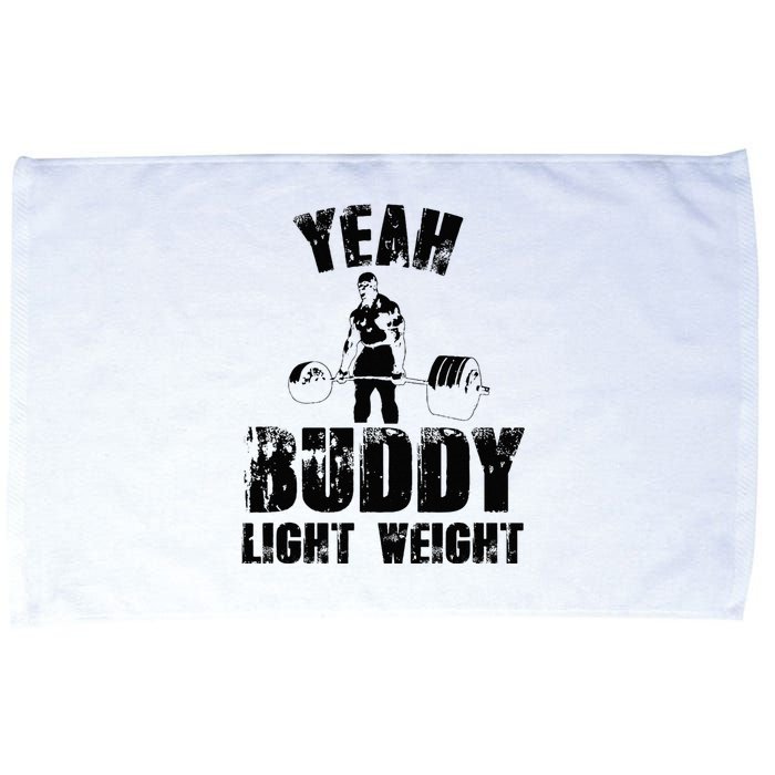 Yes Buddy Lightweight Funny Weightlifting Microfiber Hand Towel