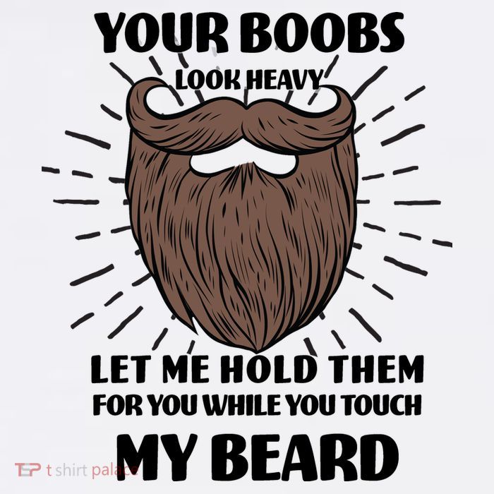 Your Boobs Look Heavy Let Me Hold Them For You While You Touch My Beard Mesh Reversible Basketball Jersey Tank