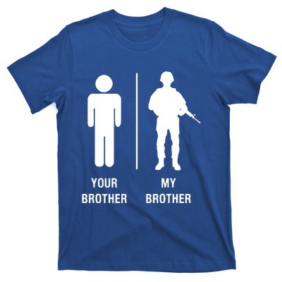 Your Brother My Brother Funny Soldier Military T-Shirt