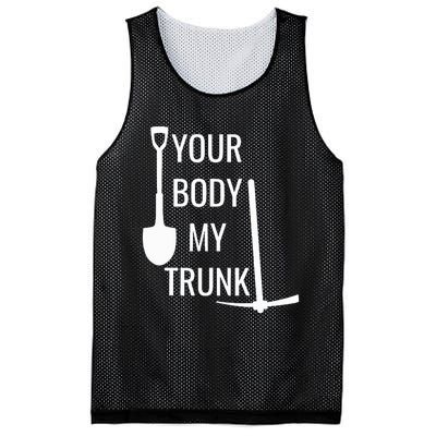 Your Body My Trunk Mesh Reversible Basketball Jersey Tank