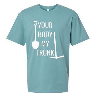 Your Body My Trunk Sueded Cloud Jersey T-Shirt