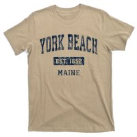 York Beach Maine Me Vintage Established T-Shirt