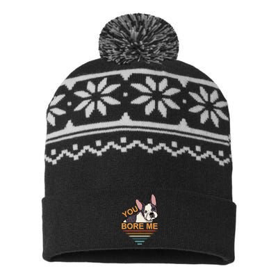 You Bore Me USA-Made Snowflake Beanie