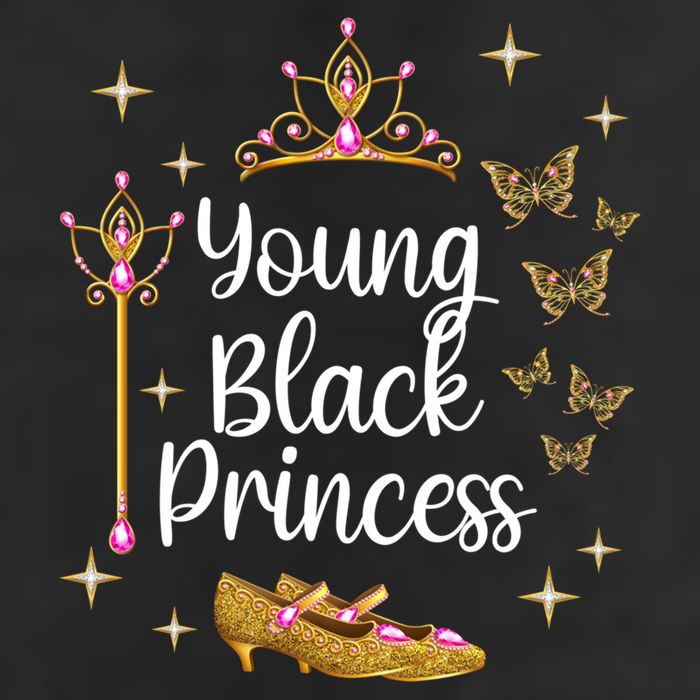 Young Black Princess Afro Natural Hair Black Girl Juneteenth Gift Beanie