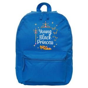 Young Black Princess Afro Natural Hair Black Girl Juneteenth Gift 16 in Basic Backpack