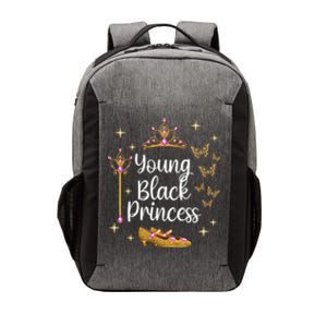 Young Black Princess Afro Natural Hair Black Girl Juneteenth Gift Vector Backpack