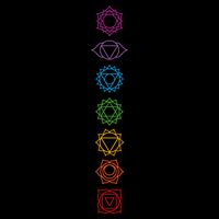 Yogi Back Print Chakras Aligned Yoga Lover Gift Cooling Performance Crew T-Shirt