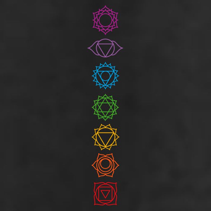 Yogi Back Print Chakras Aligned Yoga Lover Gift Adult Drive Performance Visor