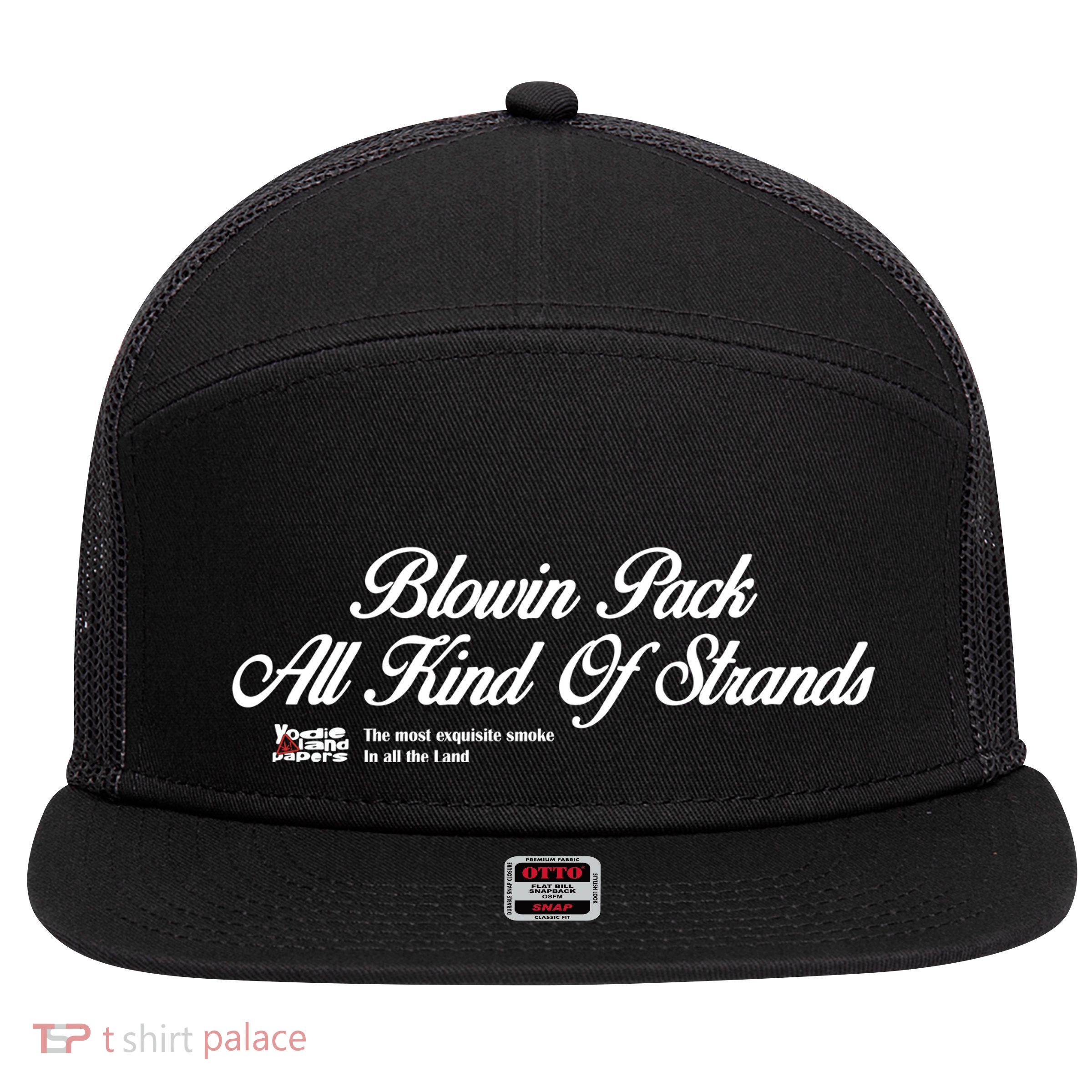 Yodieland Blowing Pack All Kind Of Strands 7 Panel Mesh Trucker Snapback Hat