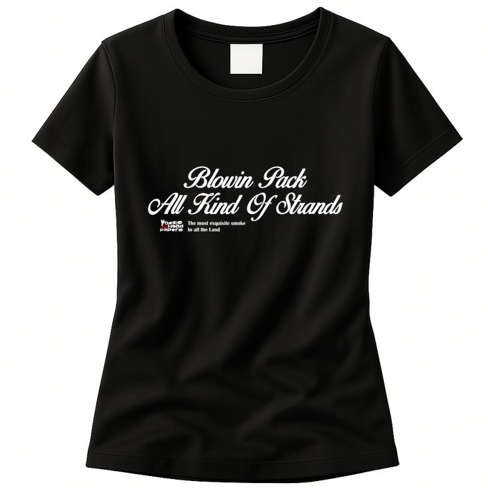 Yodieland Blowing Pack All Kind Of Strands Womens T-Shirt