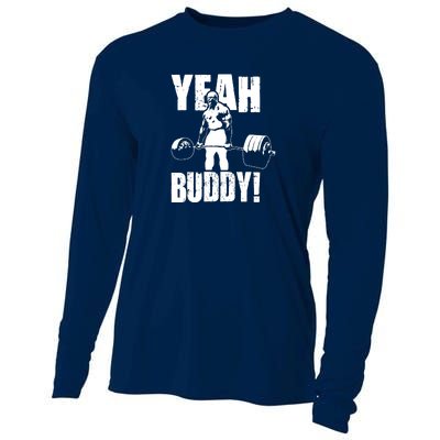 Yeah Buddy Ronnie Coleman Gym Motivational Cooling Performance Long Sleeve Crew