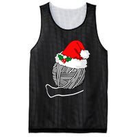 Yarn Ball Santa Knitting Christmas Xmas Hat Mesh Reversible Basketball Jersey Tank