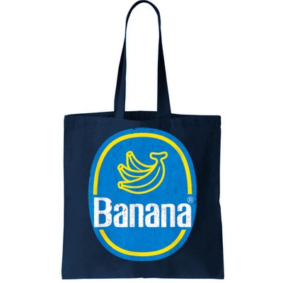 Yellow Banana Sticker Fruit Lazy Diy Easy Halloween Costume Tote Bag