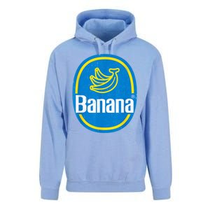 Yellow Banana Sticker Fruit Lazy Diy Easy Halloween Costume Unisex Surf Hoodie