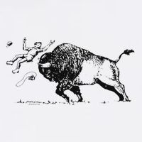 Yellowstone Bison Toss Warning Flyer Mesh Reversible Basketball Jersey Tank