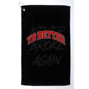 YB Better Platinum Collection Golf Towel