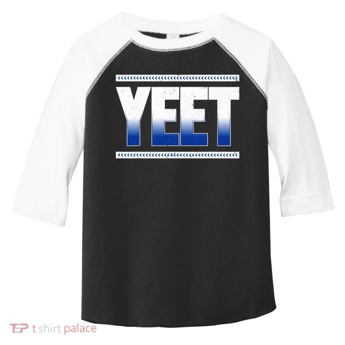 Yeet Blue Toddler Fine Jersey T-Shirt